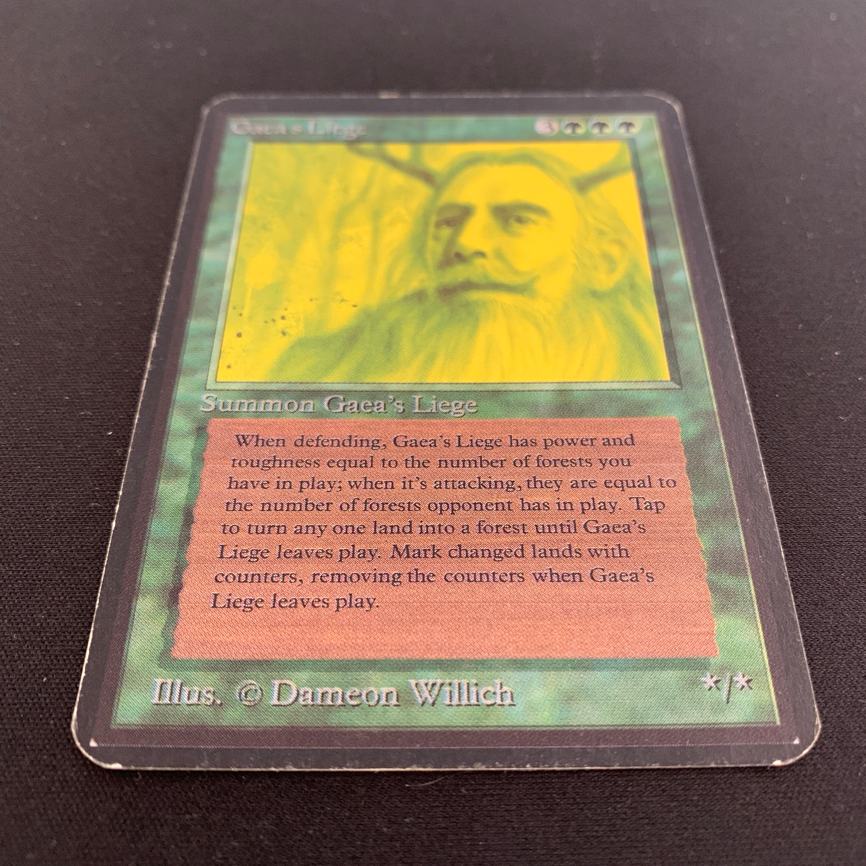 MTG Singles - Gaea's Liege - Alpha - 