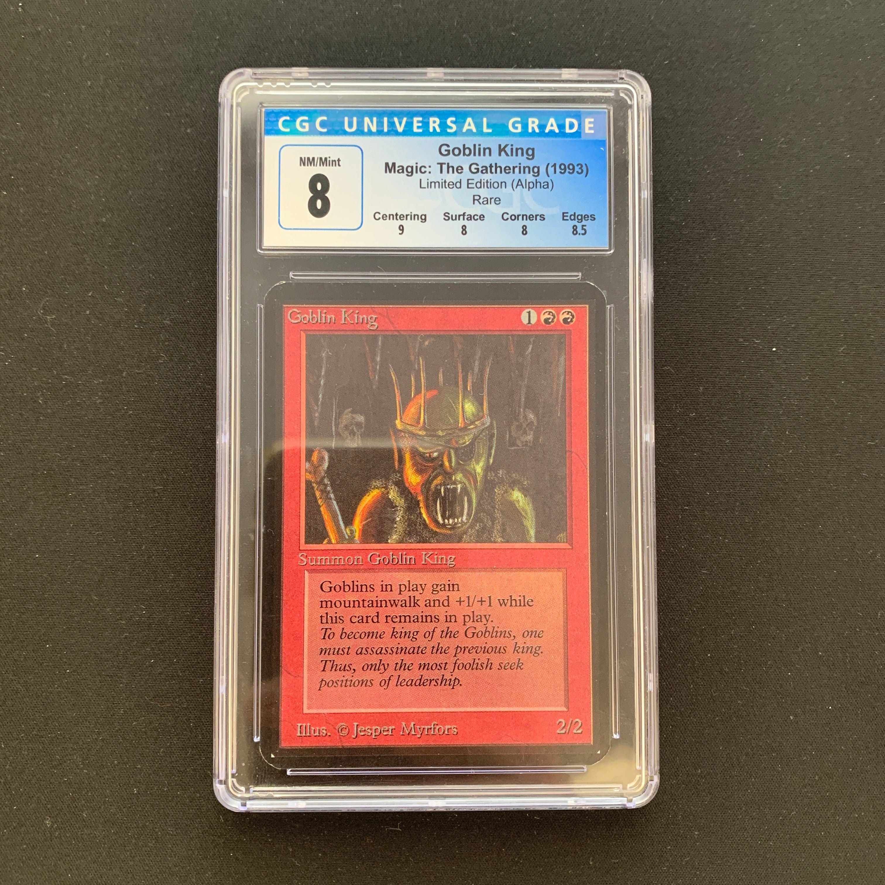 MTG Singles - Goblin King - Alpha - 