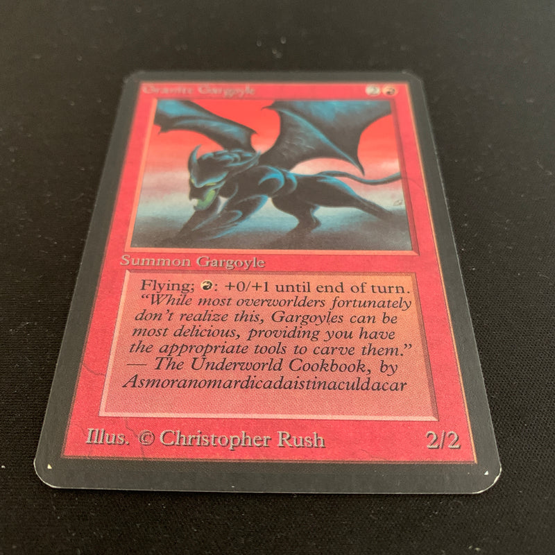 Magic the Gathering Granite Gargoyle - Alpha 