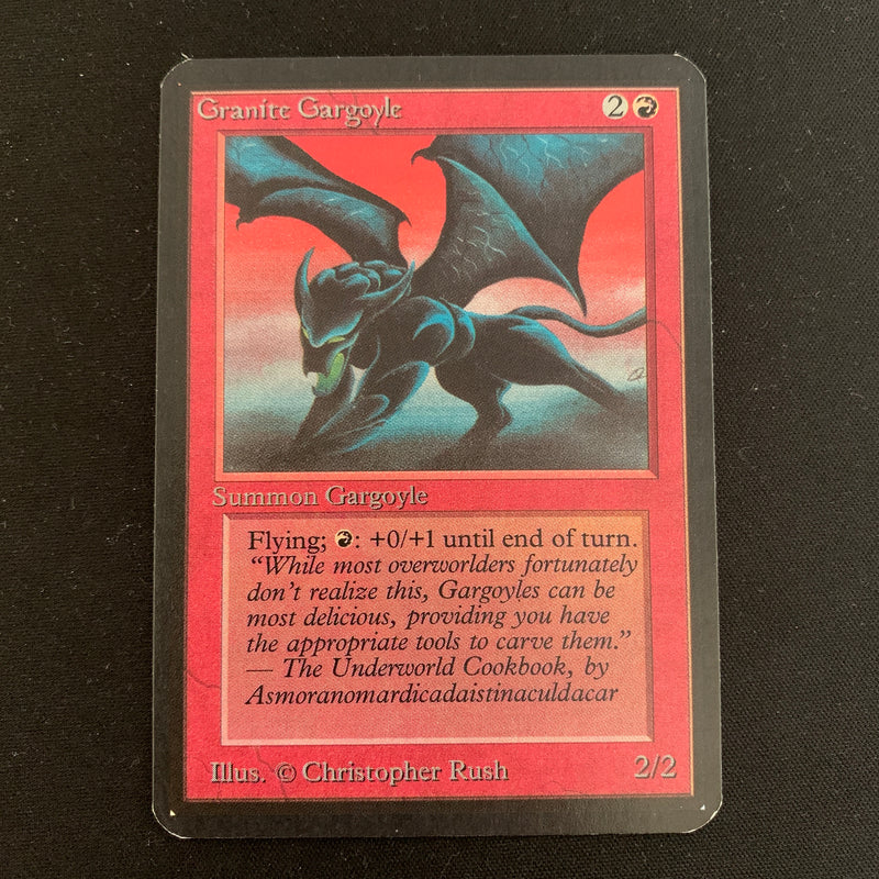 Magic the Gathering Granite Gargoyle - Alpha 