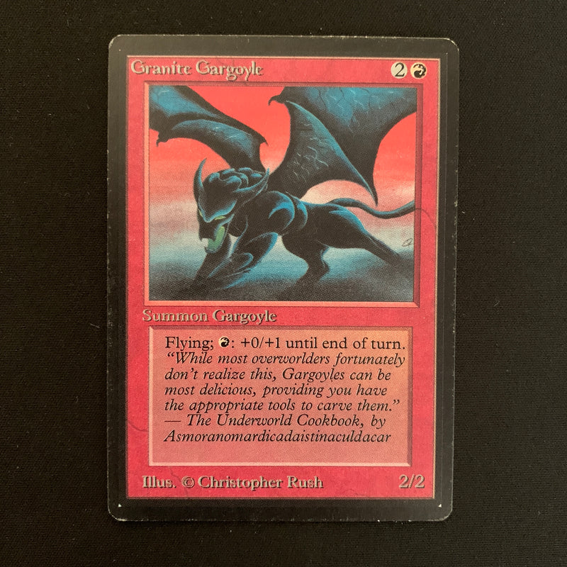 Magic the Gathering Granite Gargoyle - Beta 