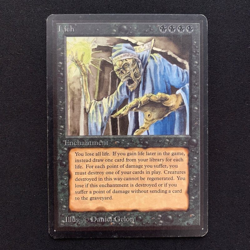 Magic the Gathering Lich - Beta 