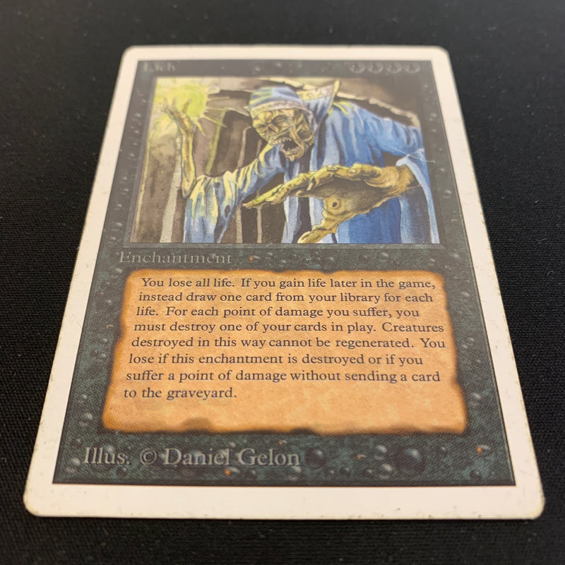 Magic the Gathering Lich - Unlimited 