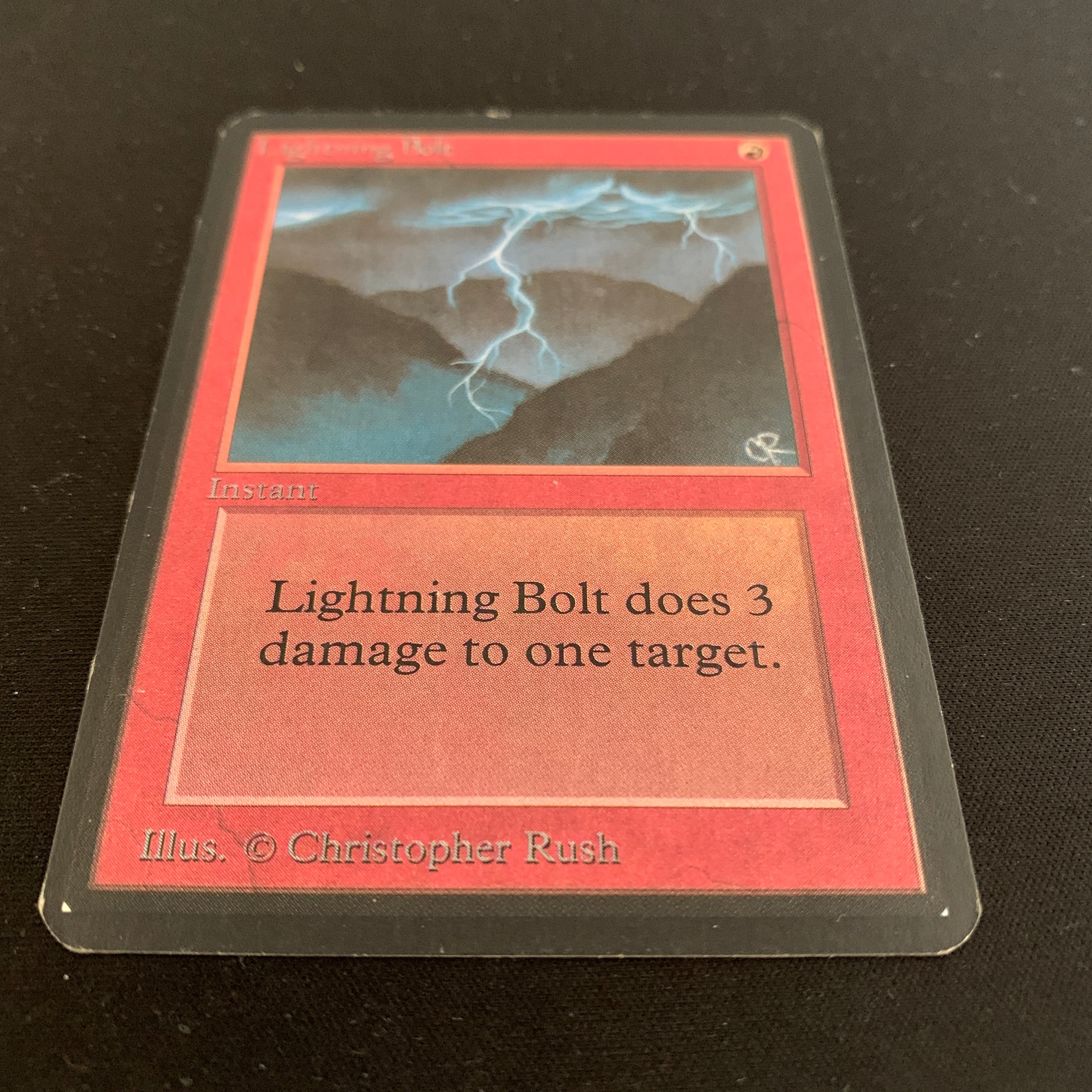 MTG Singles - Lightning Bolt - Alpha - 