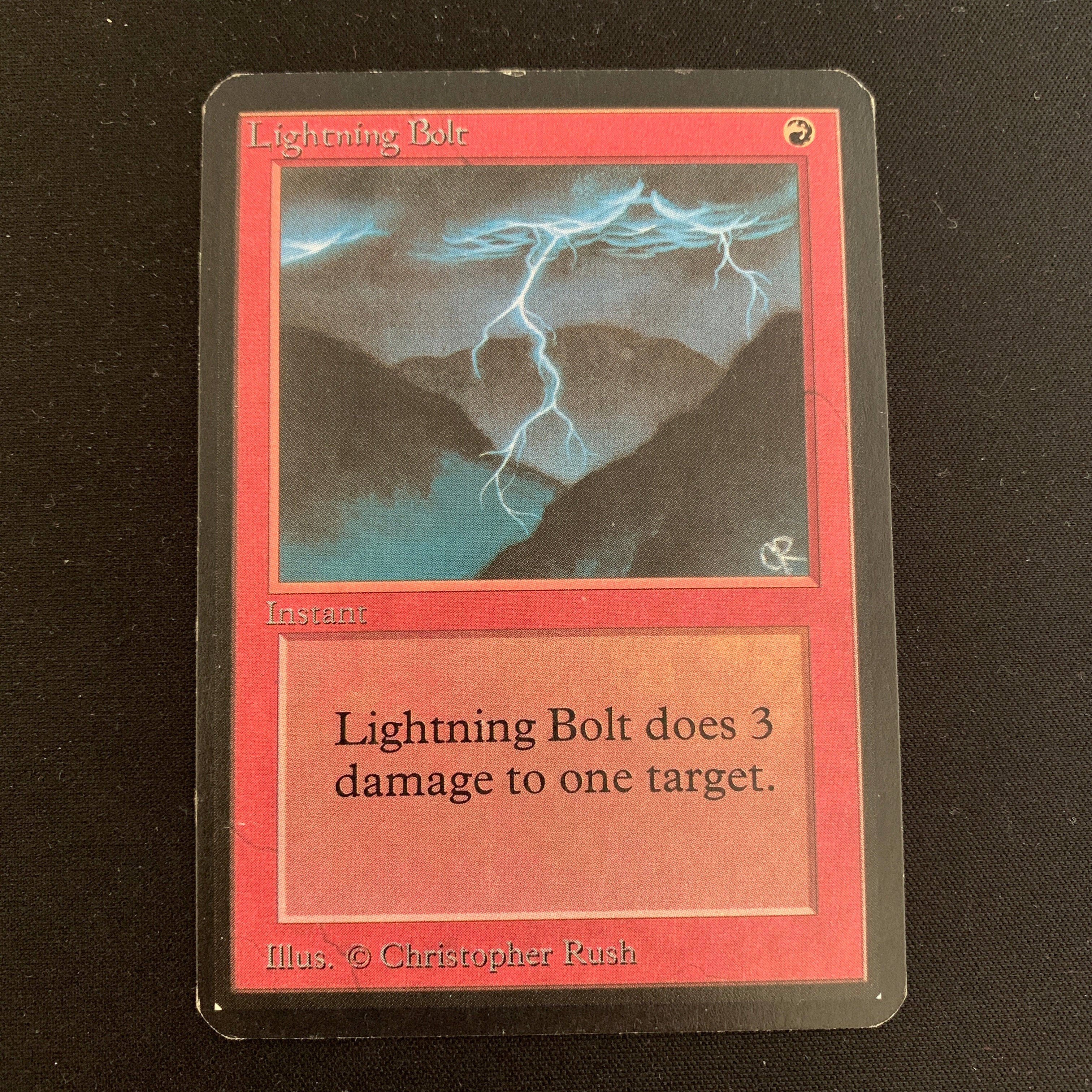 MTG Singles - Lightning Bolt - Alpha - 