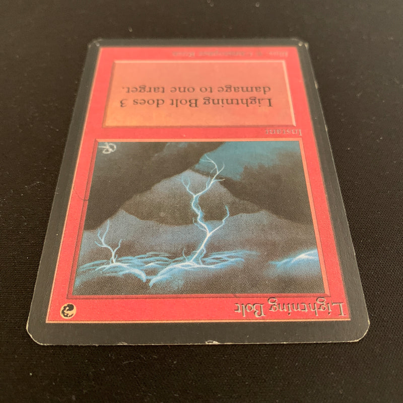 Magic the Gathering Lightning Bolt - Alpha 