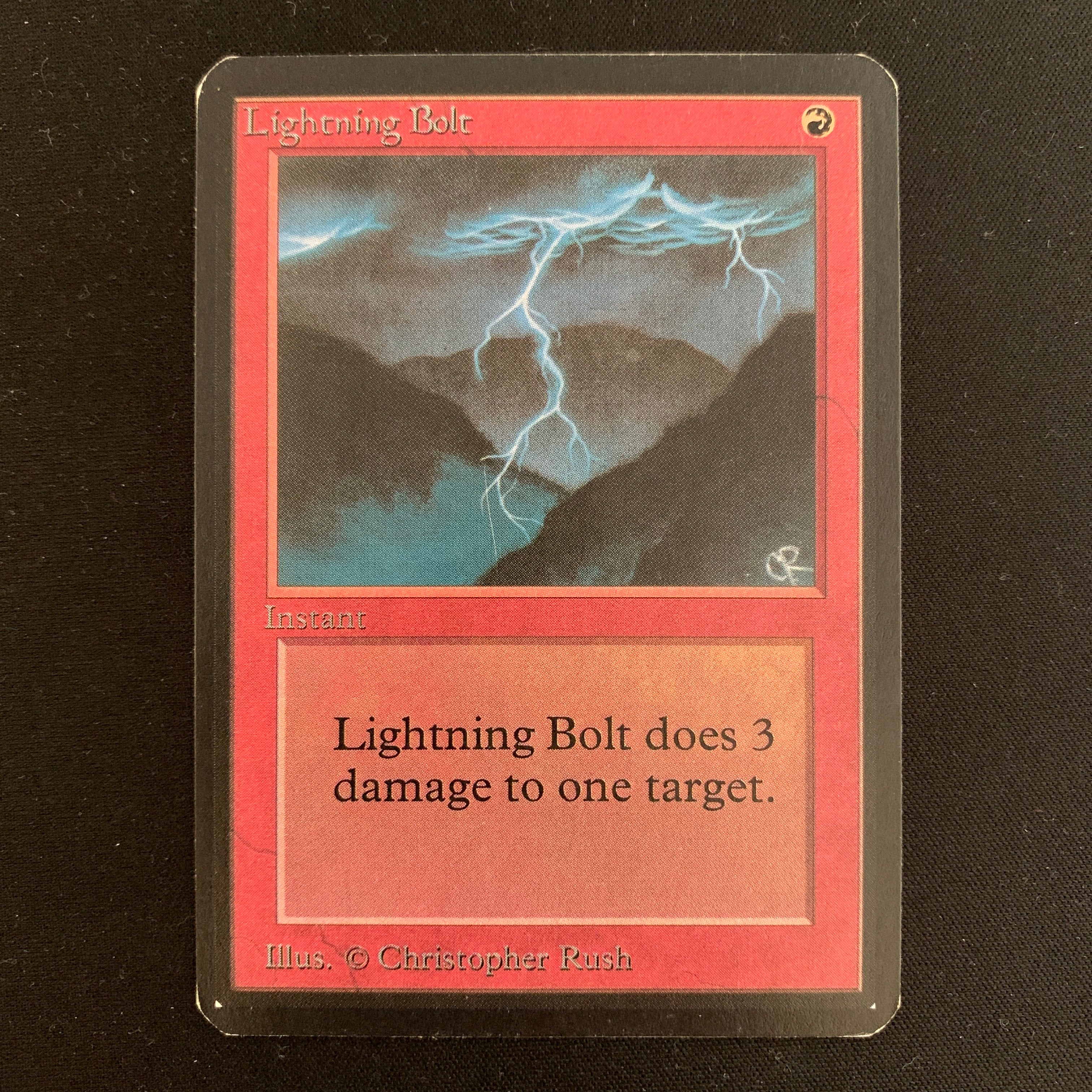 MTG Singles - Lightning Bolt - Alpha - 