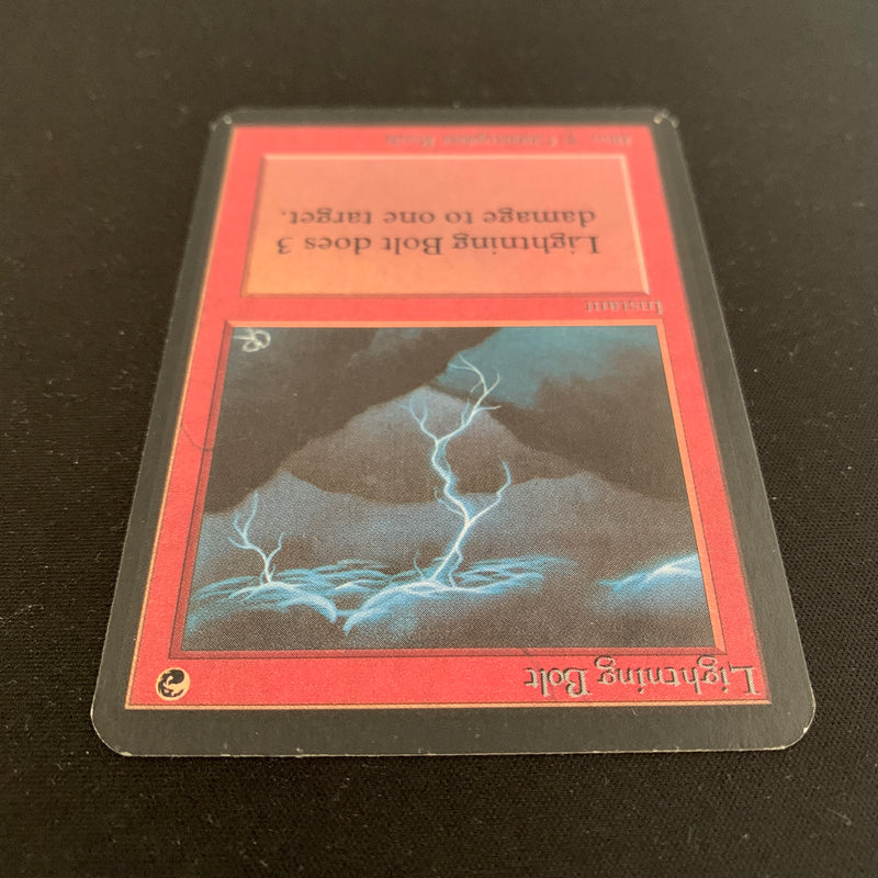 Magic the Gathering Lightning Bolt - Alpha 