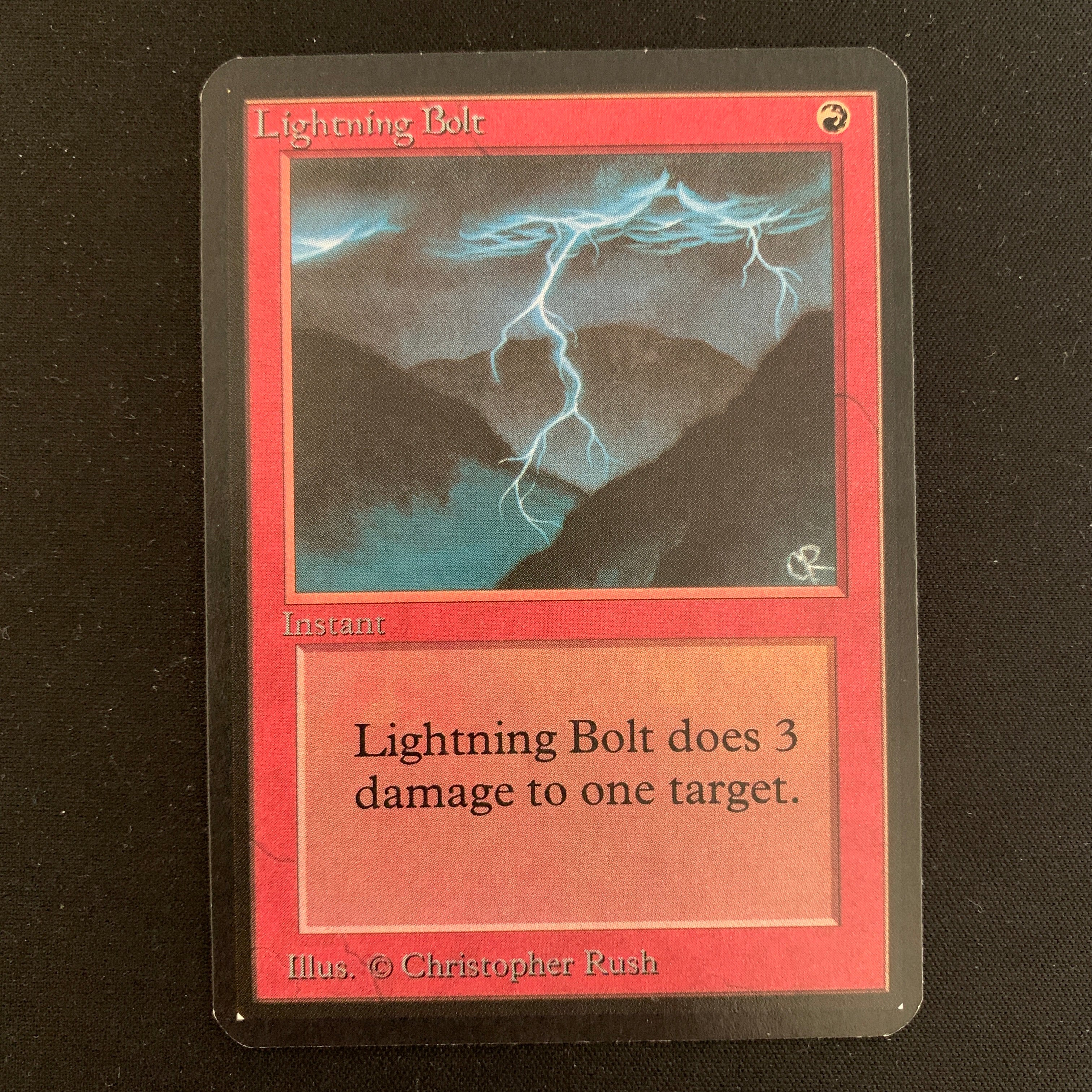 MTG Singles - Lightning Bolt - Alpha - 