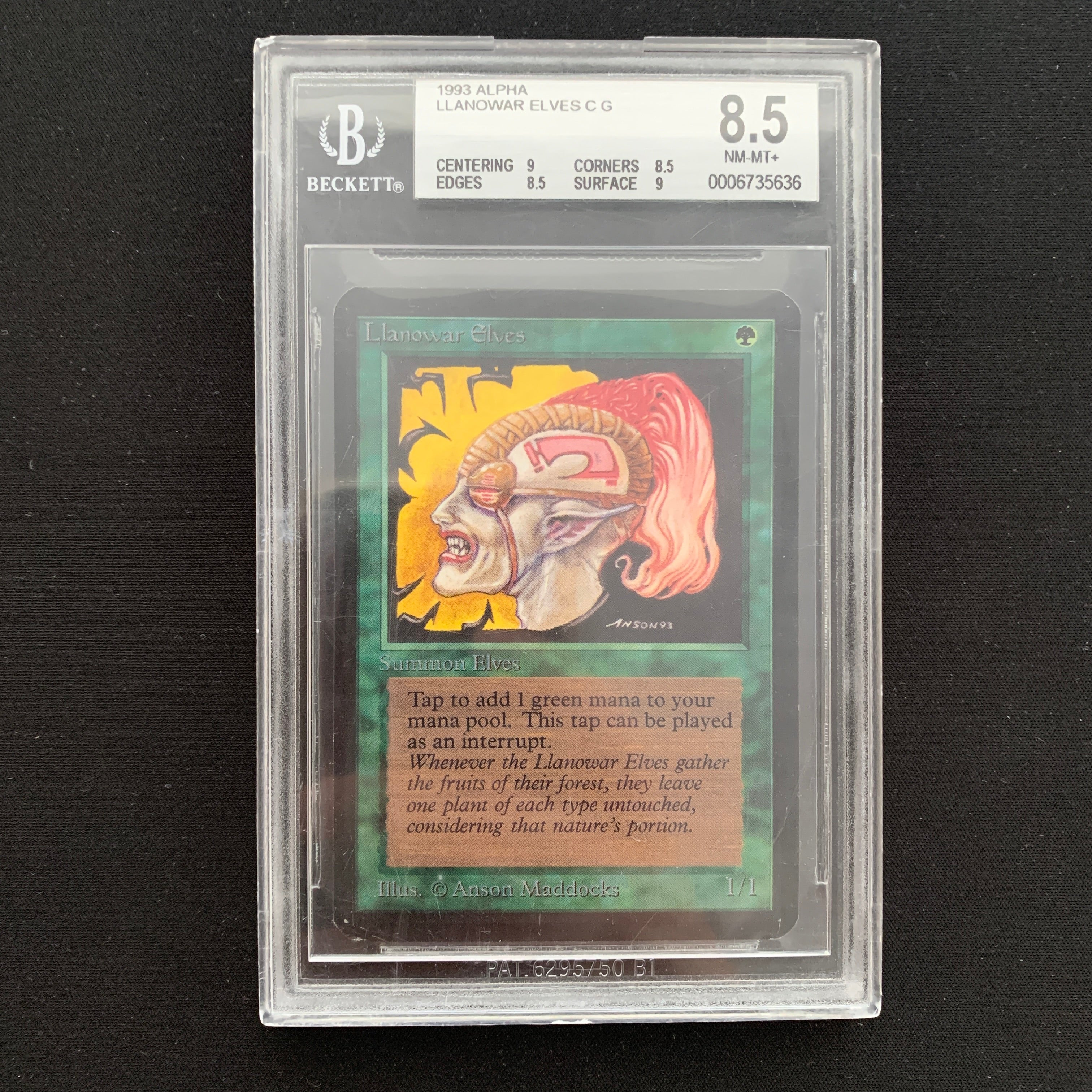 MTG Singles - Llanowar Elves - Alpha - 
