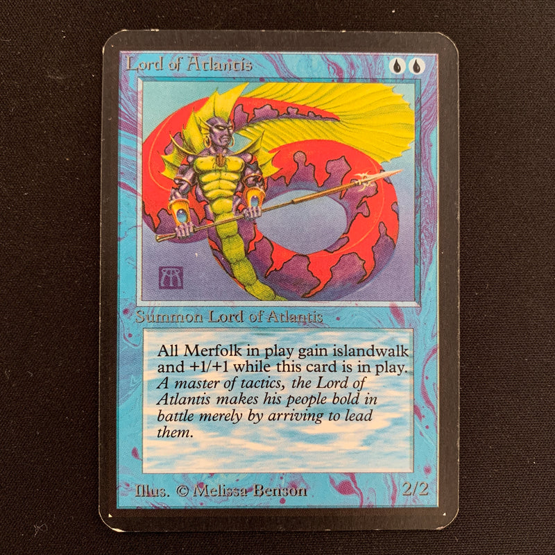 Magic the Gathering Lord of Atlantis - Alpha 