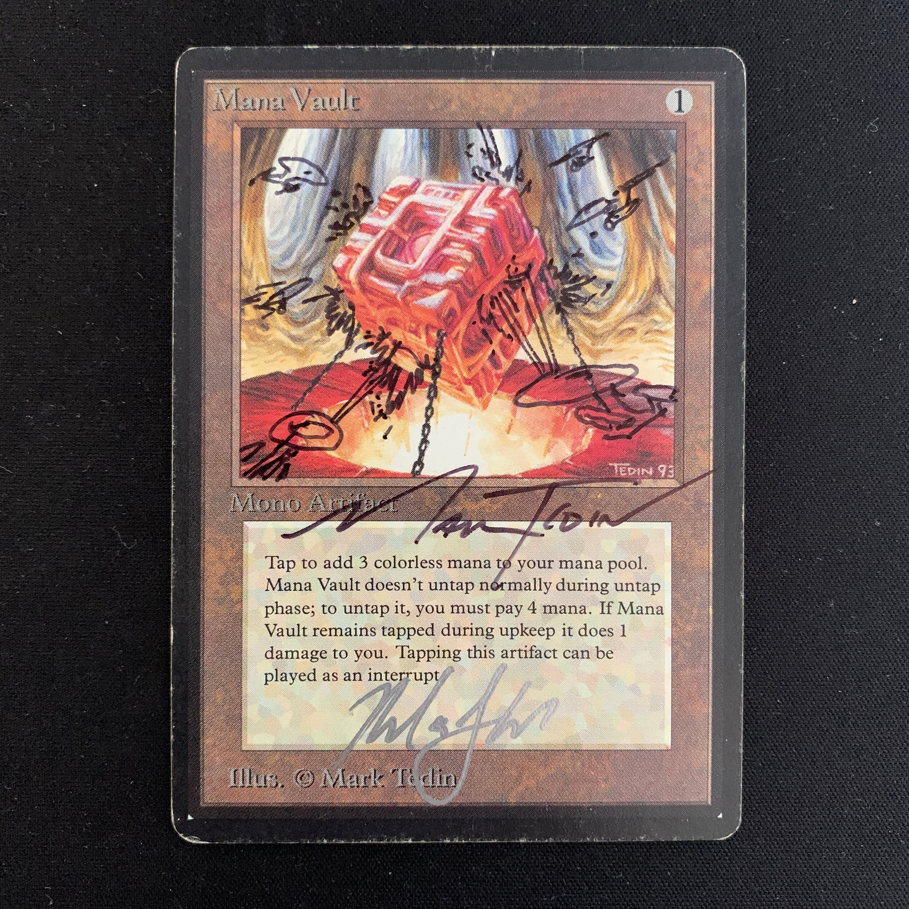 MTG Singles - Mana Vault - Beta - 