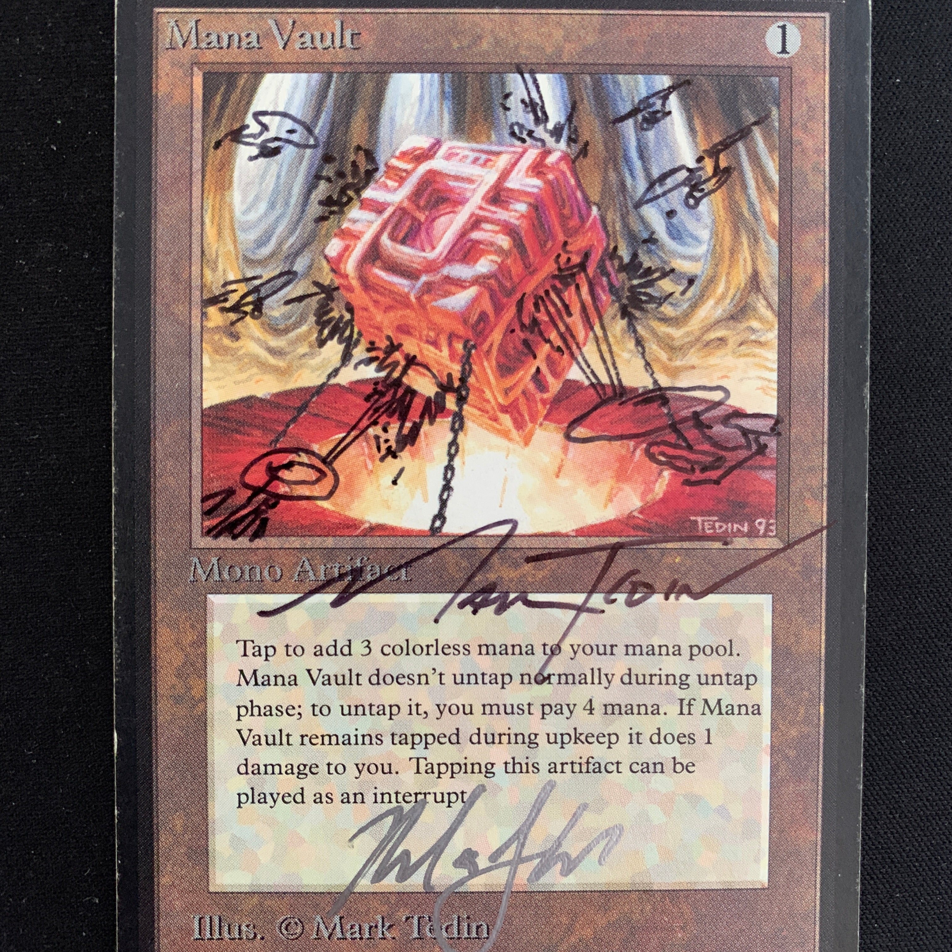 MTG Singles - Mana Vault - Beta - 