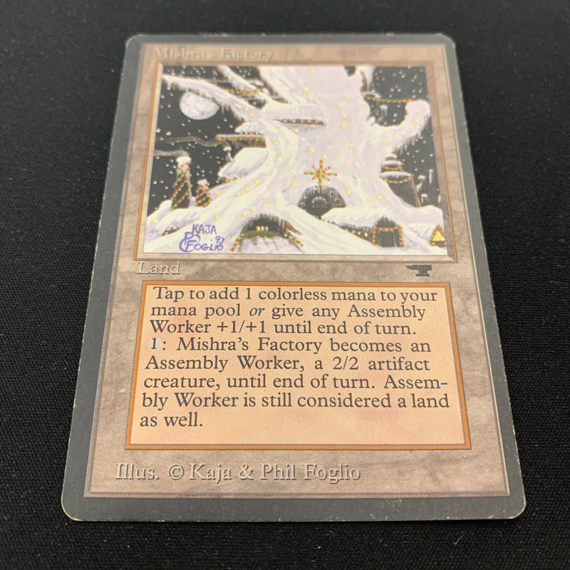 Magic the Gathering Mishra's Factory (Winter) - Antiquities 