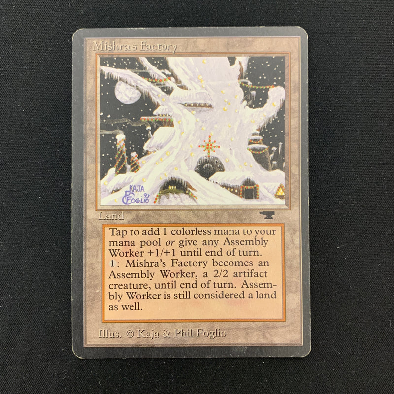 Magic the Gathering Mishra's Factory (Winter) - Antiquities 