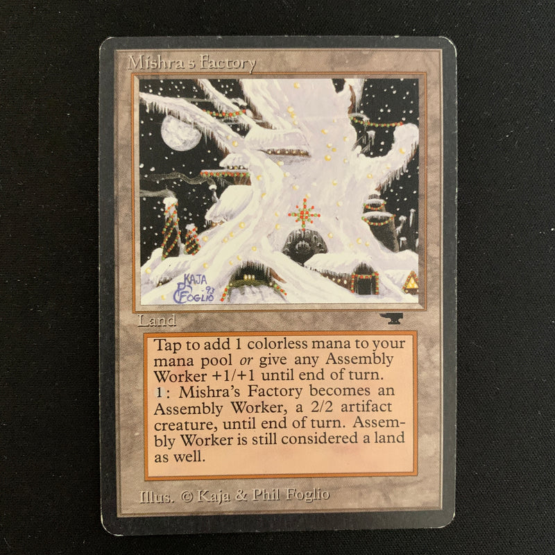 Magic the Gathering Mishra's Factory (Winter) - Antiquities 