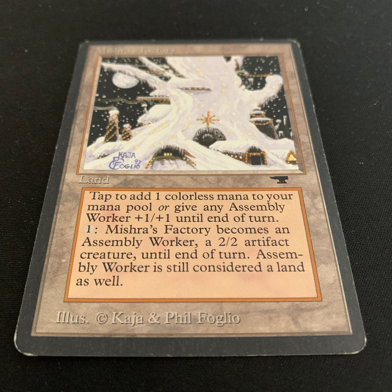 Magic the Gathering Mishra's Factory (Winter) - Antiquities 