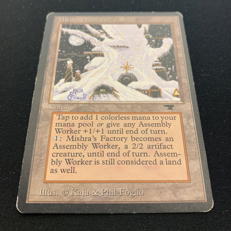 Magic the Gathering Mishra's Factory (Winter) - Antiquities 