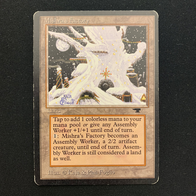 Magic the Gathering Mishra's Factory (Winter) - Antiquities 