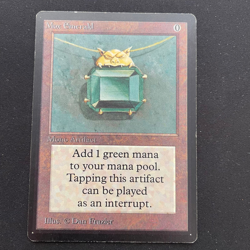 Mox Emerald Beta Magic: The Gathering