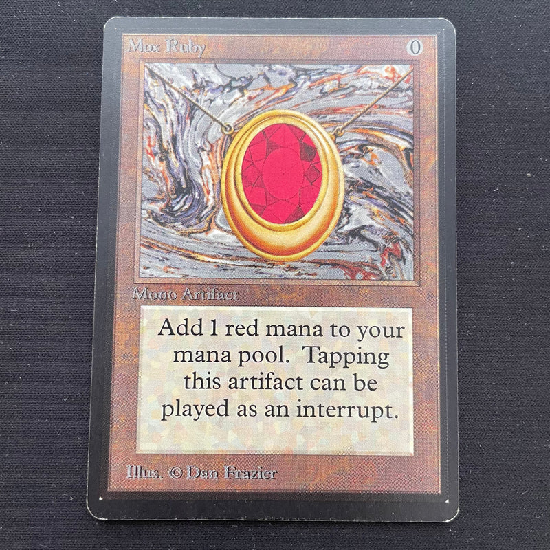 Magic the Gathering Mox Ruby - Beta 