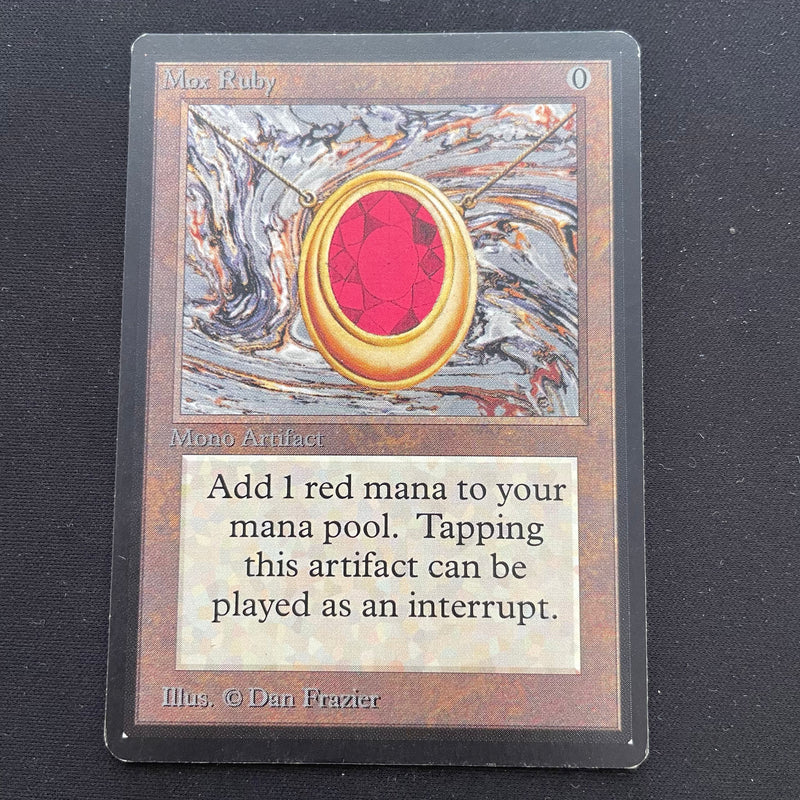 Magic the Gathering Mox Ruby - Beta 