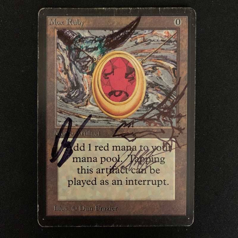 Magic the Gathering Mox Ruby - Beta 