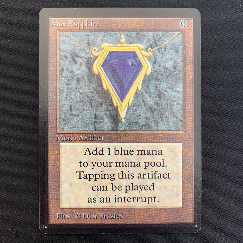 Mox Sapphire Beta Magic: The Gathering