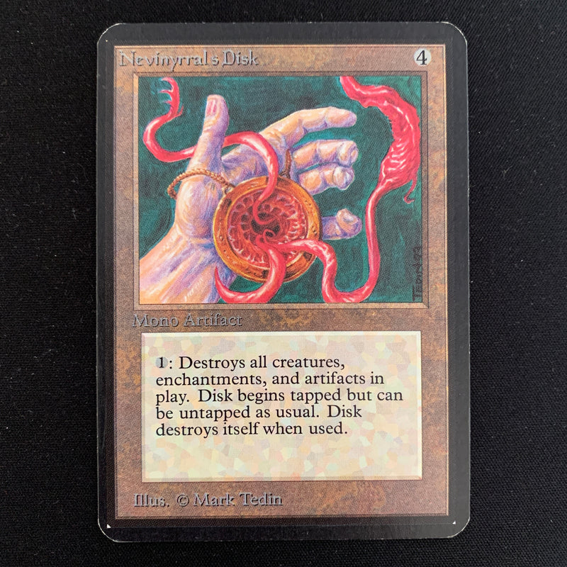 Magic the Gathering Nevinyrral's Disk - Alpha 