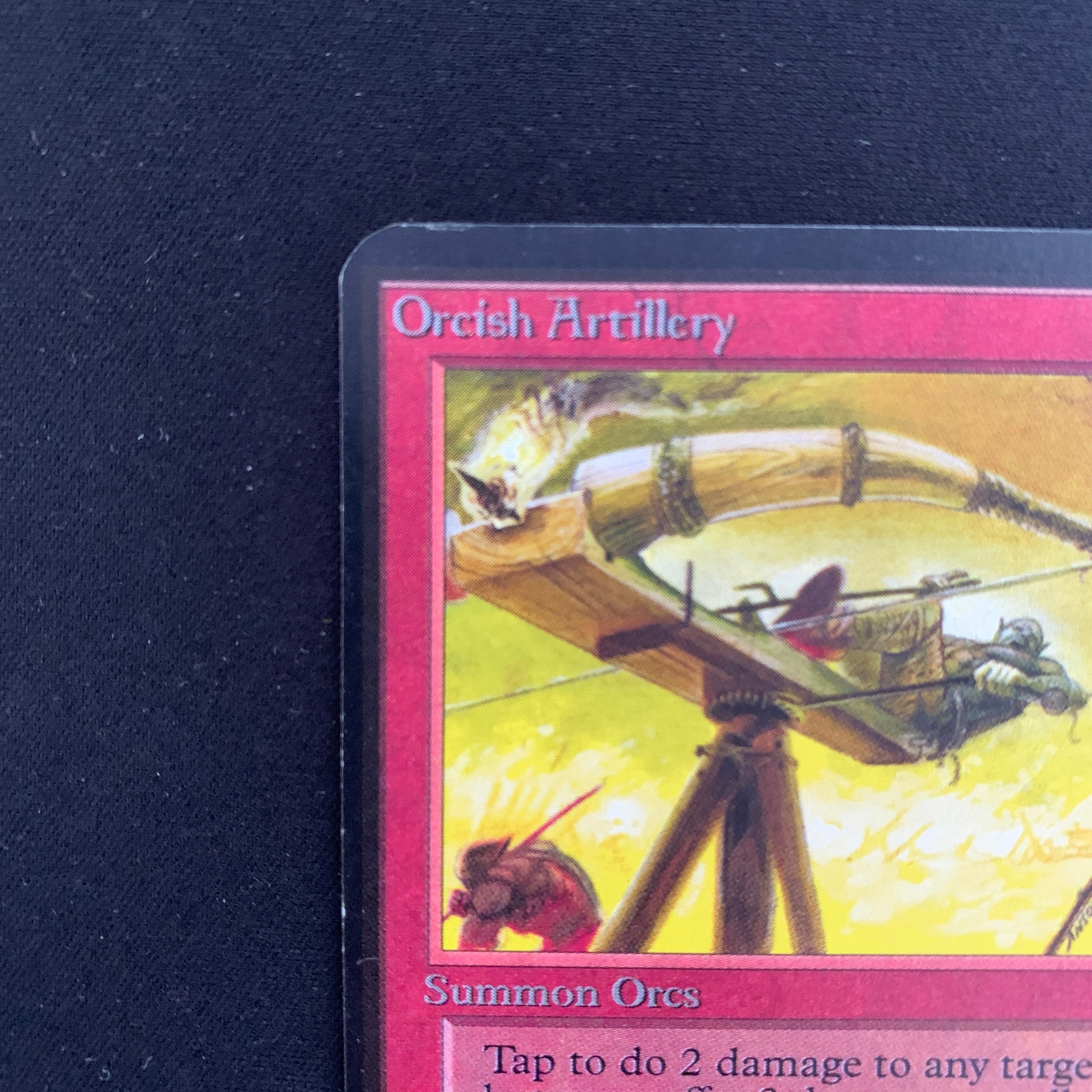 MTG Singles - Orcish Artillery - Alpha - 