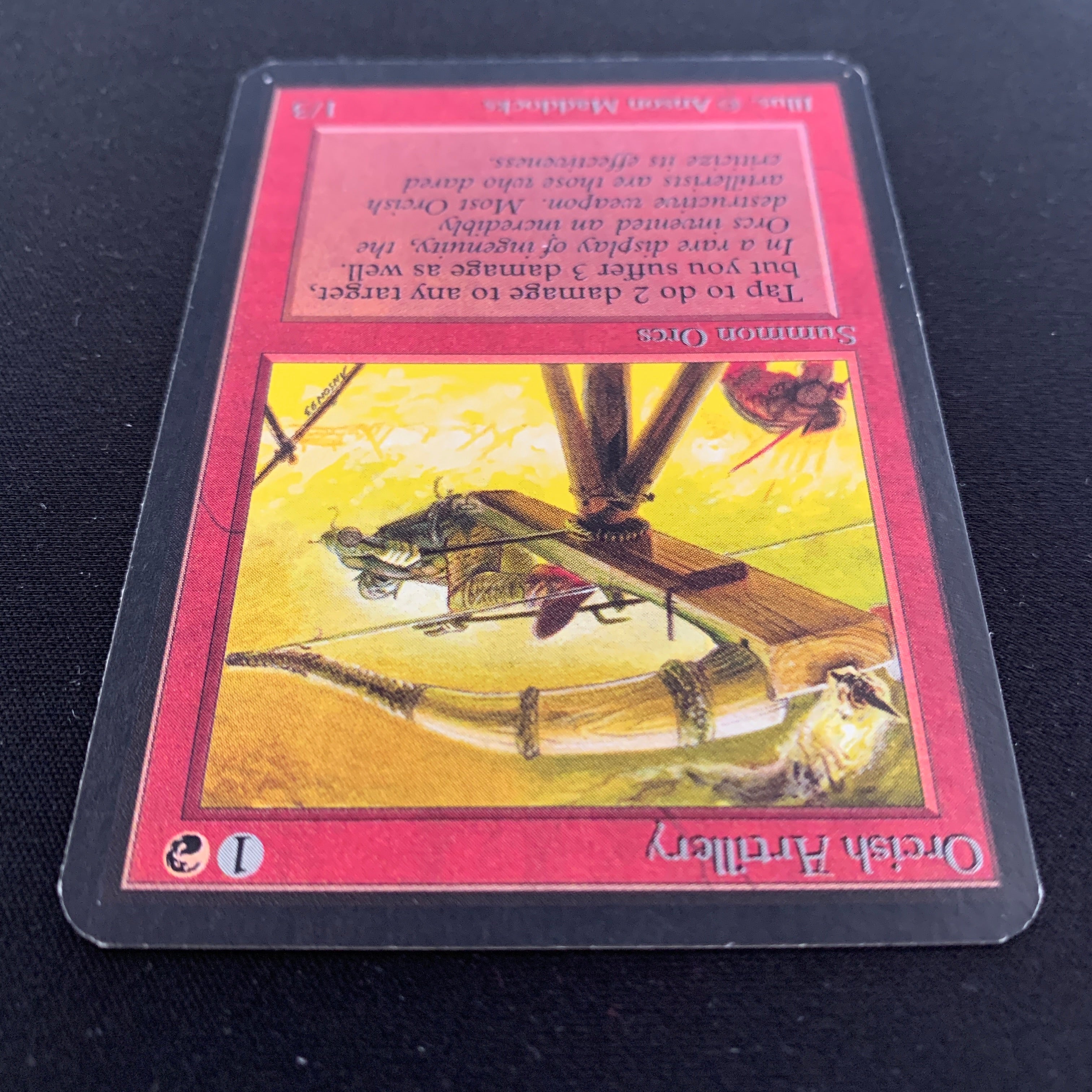 MTG Singles - Orcish Artillery - Alpha - 