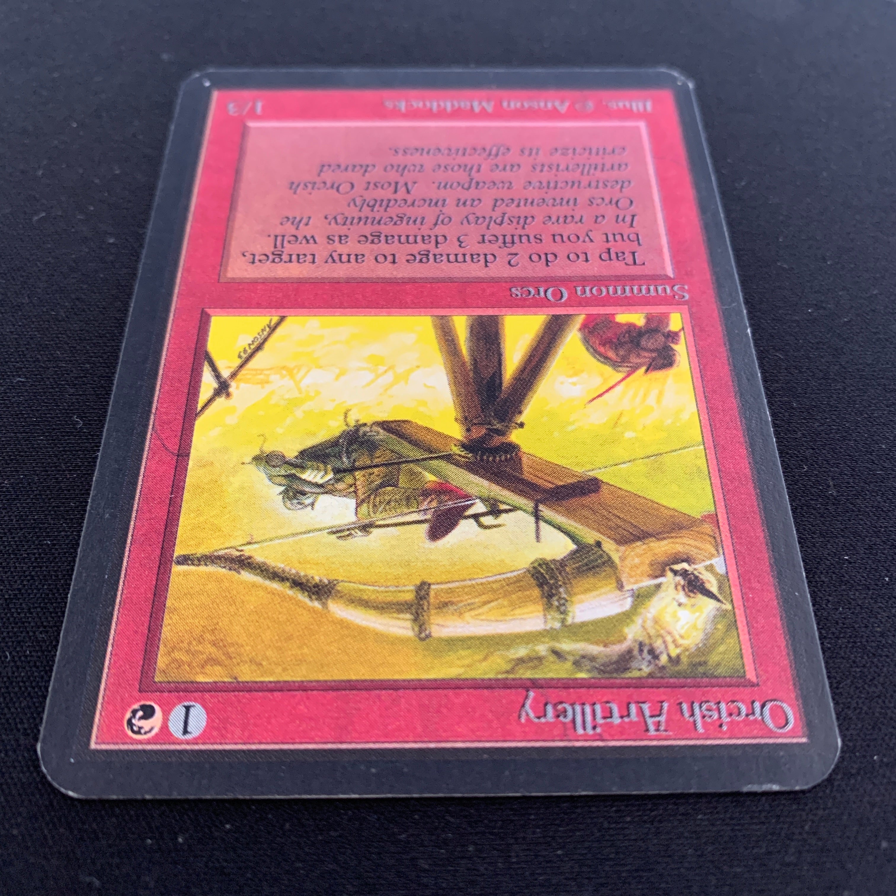 MTG Singles - Orcish Artillery - Alpha - 