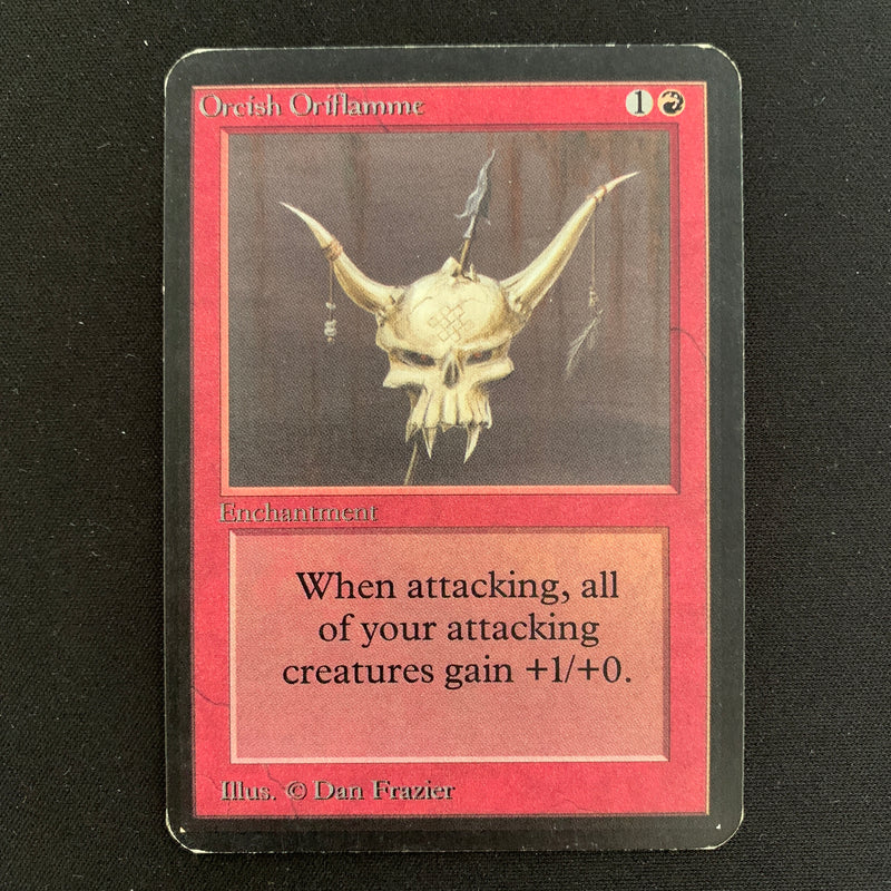 Magic the Gathering Orcish Oriflamme - Alpha 