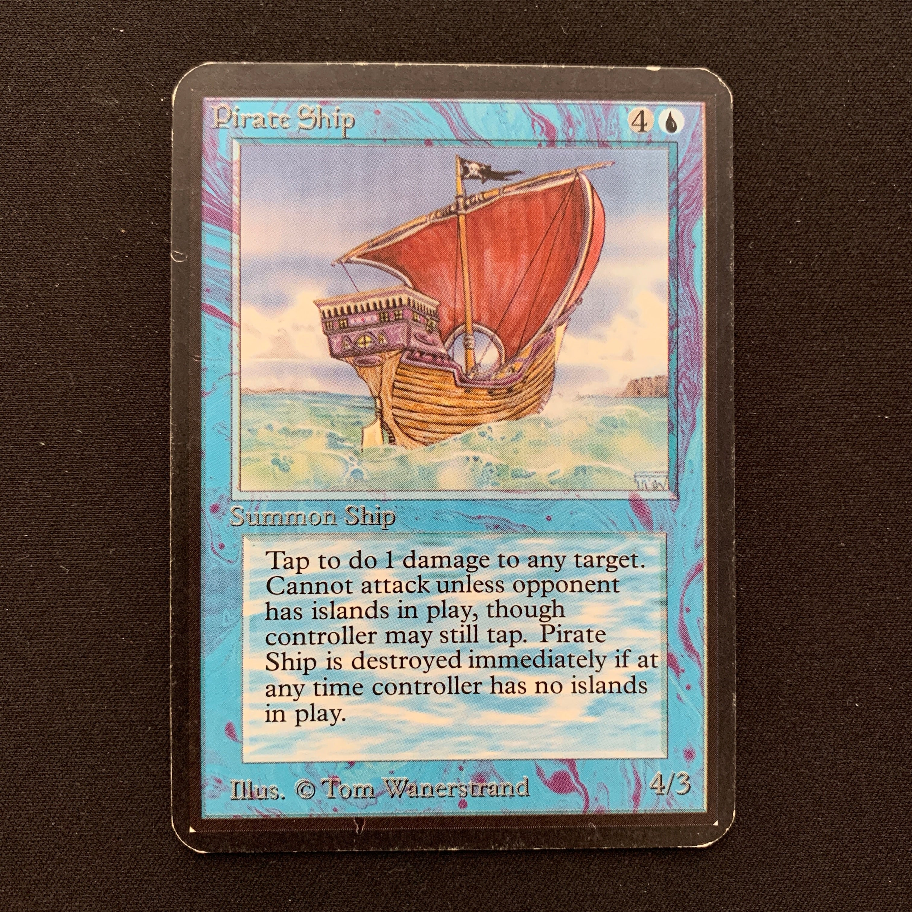 MTG Singles - Pirate Ship - Alpha - 