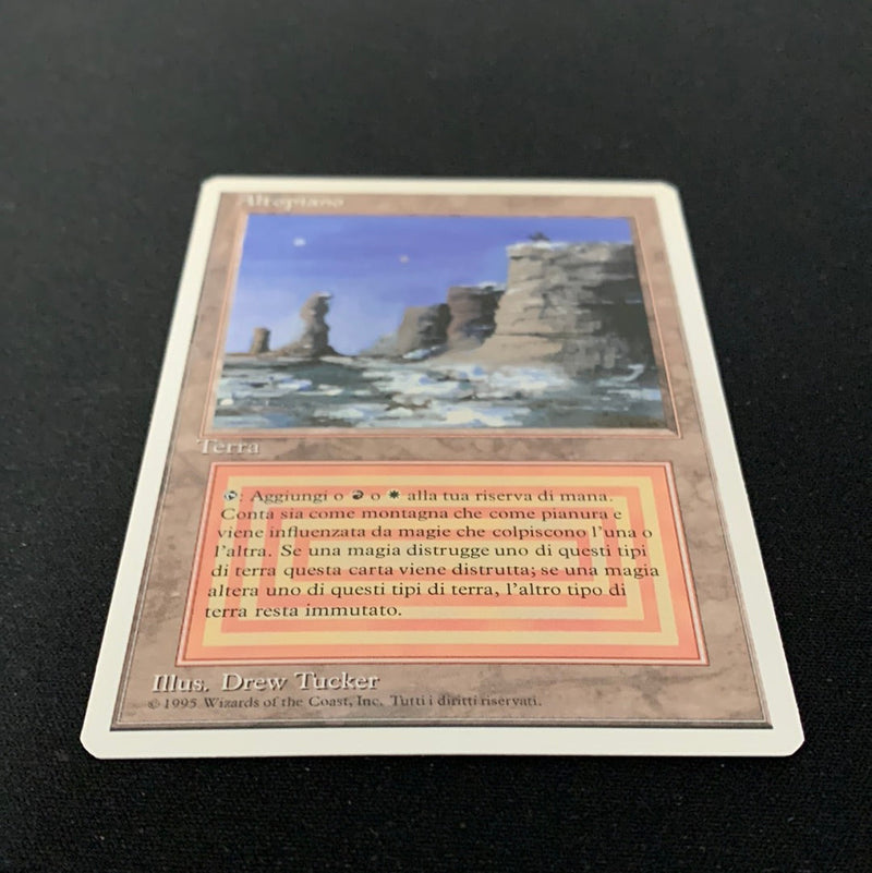 Magic the Gathering Plateau - Foreign White Bordered - Italian 