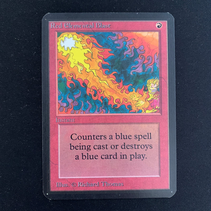 Magic the Gathering Red Elemental Blast - Alpha 