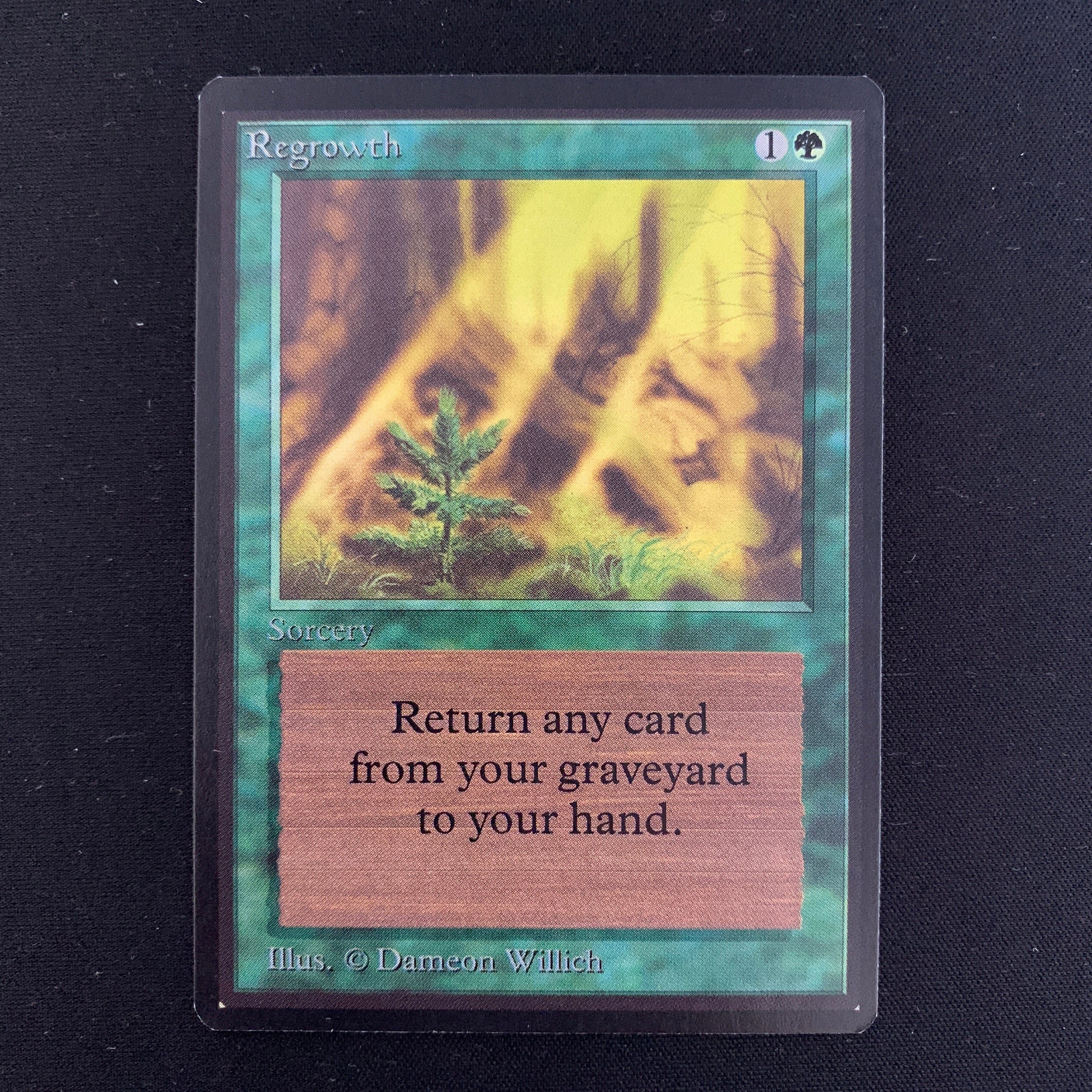 MTG Singles - Regrowth - Beta - 