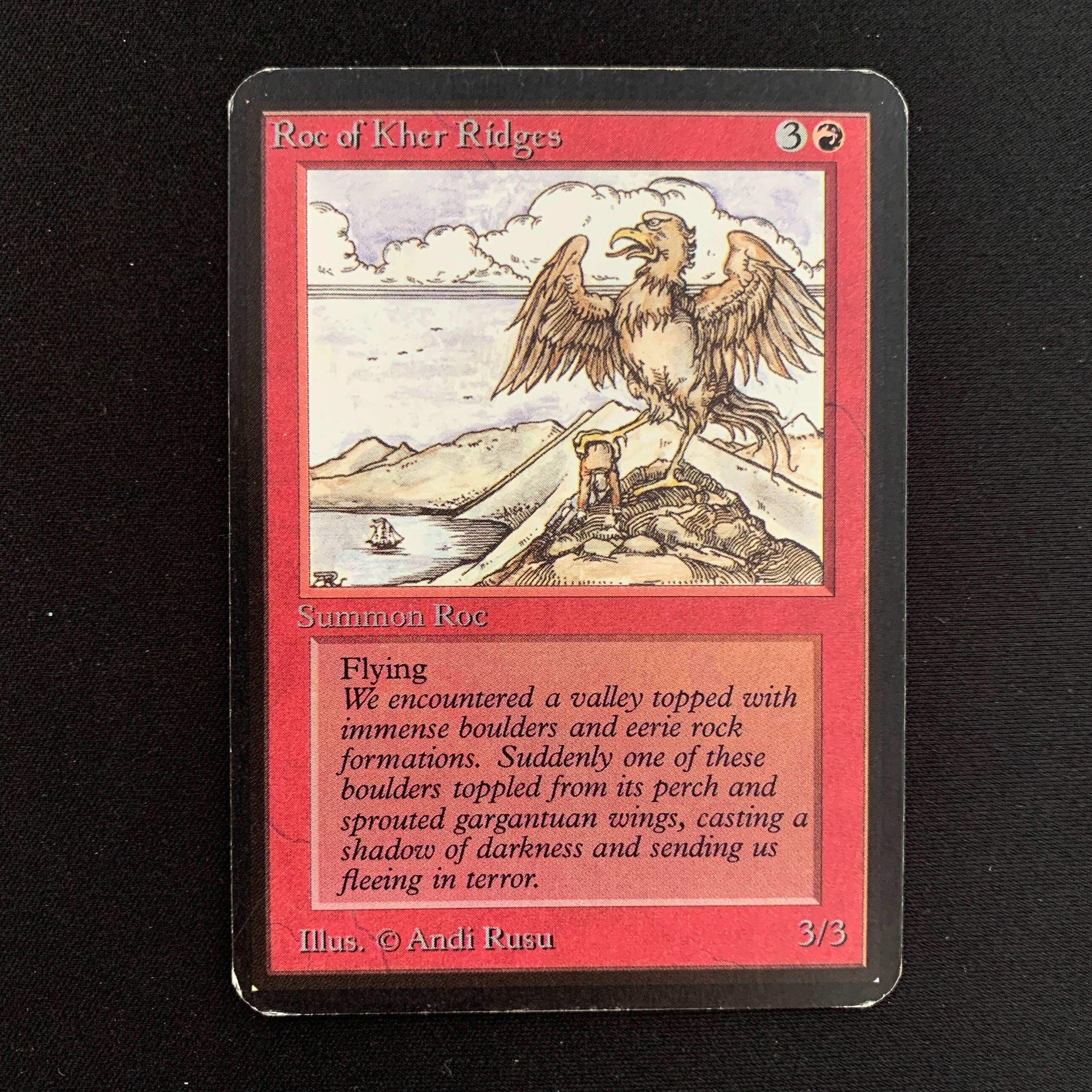 MTG Singles - Roc of Kher Ridges - Alpha - 