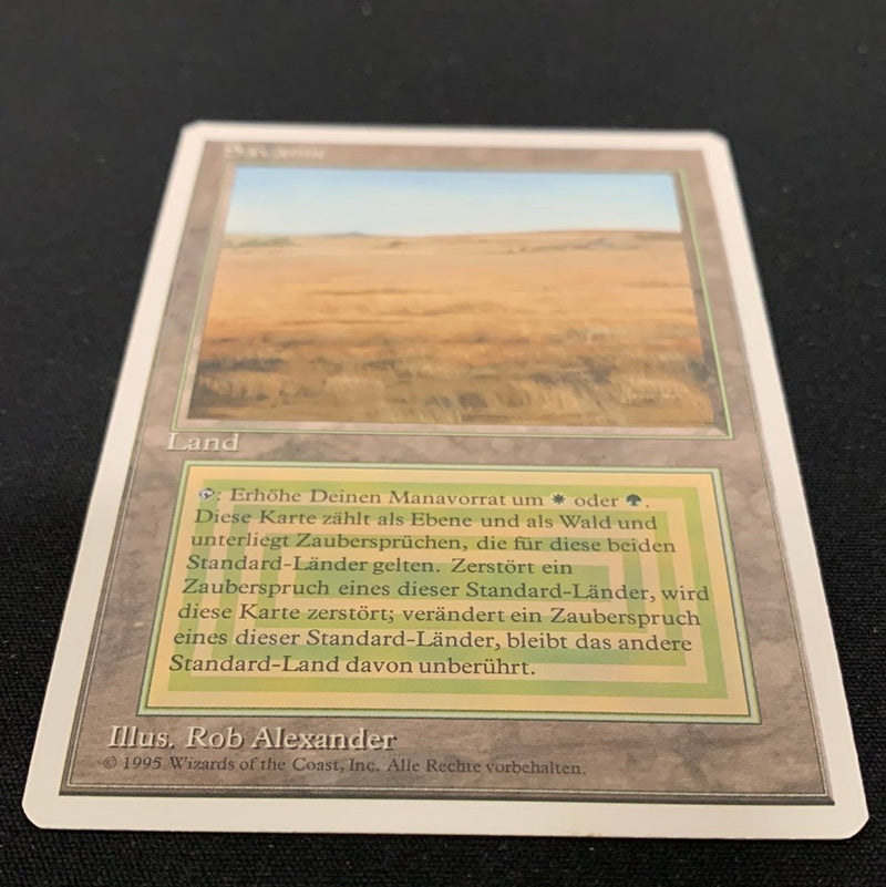 Magic the Gathering Savannah - Foreign White Bordered - German 