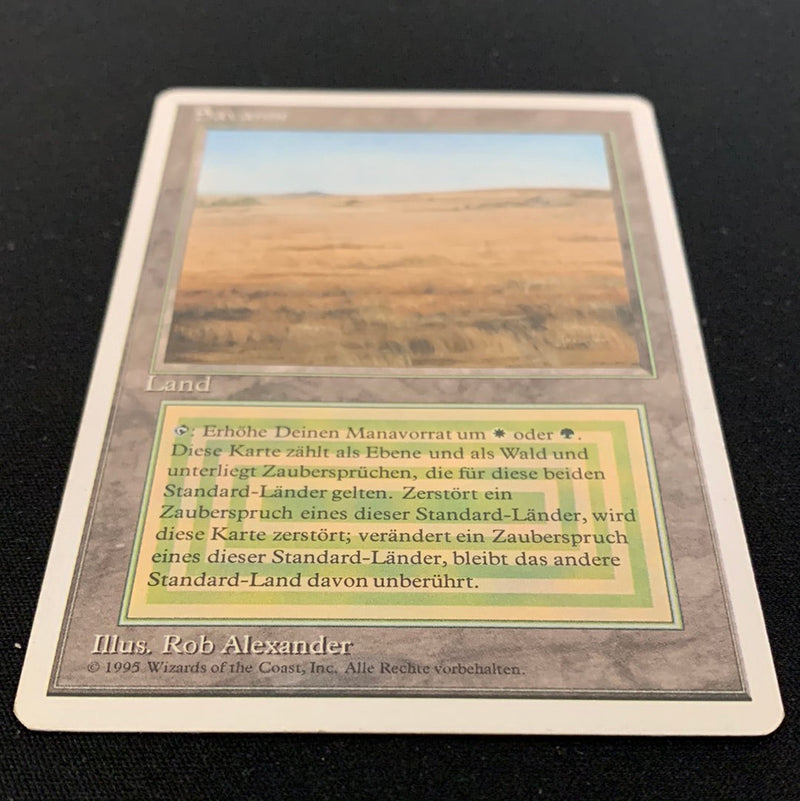 Magic the Gathering Savannah - Foreign White Bordered - German 