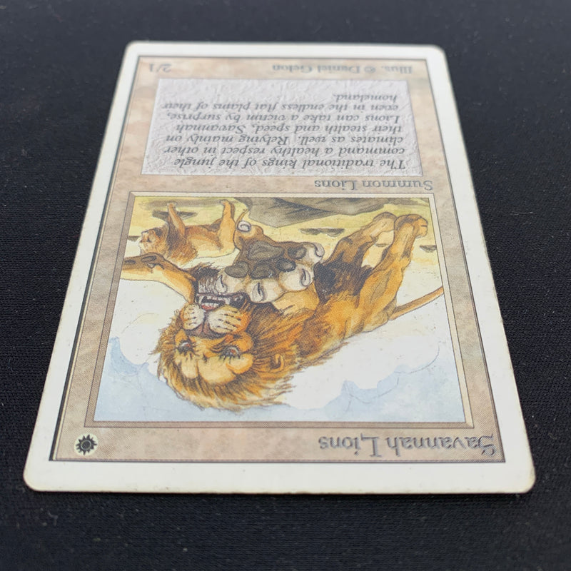 Magic the Gathering Savannah Lions - Unlimited 