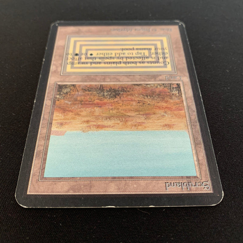 Magic the Gathering Scrubland - Alpha 