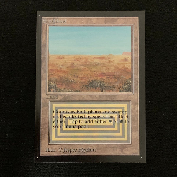 Scrubland Collectors' Edition Magic: The Gathering