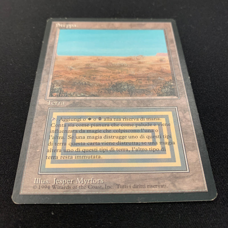 Magic the Gathering Scrubland - Foreign Black Bordered - Italian 