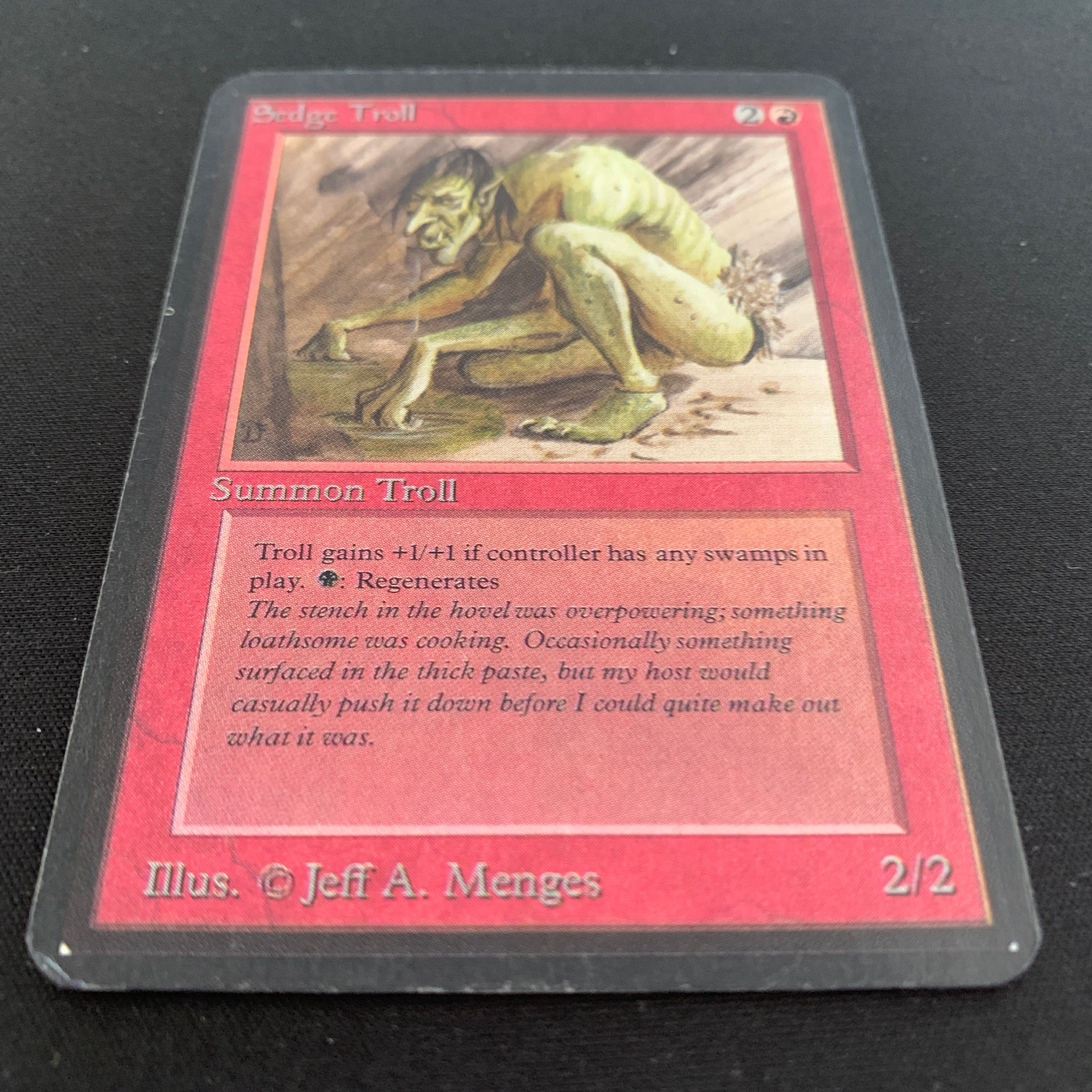 MTG Singles - Sedge Troll - Alpha - 