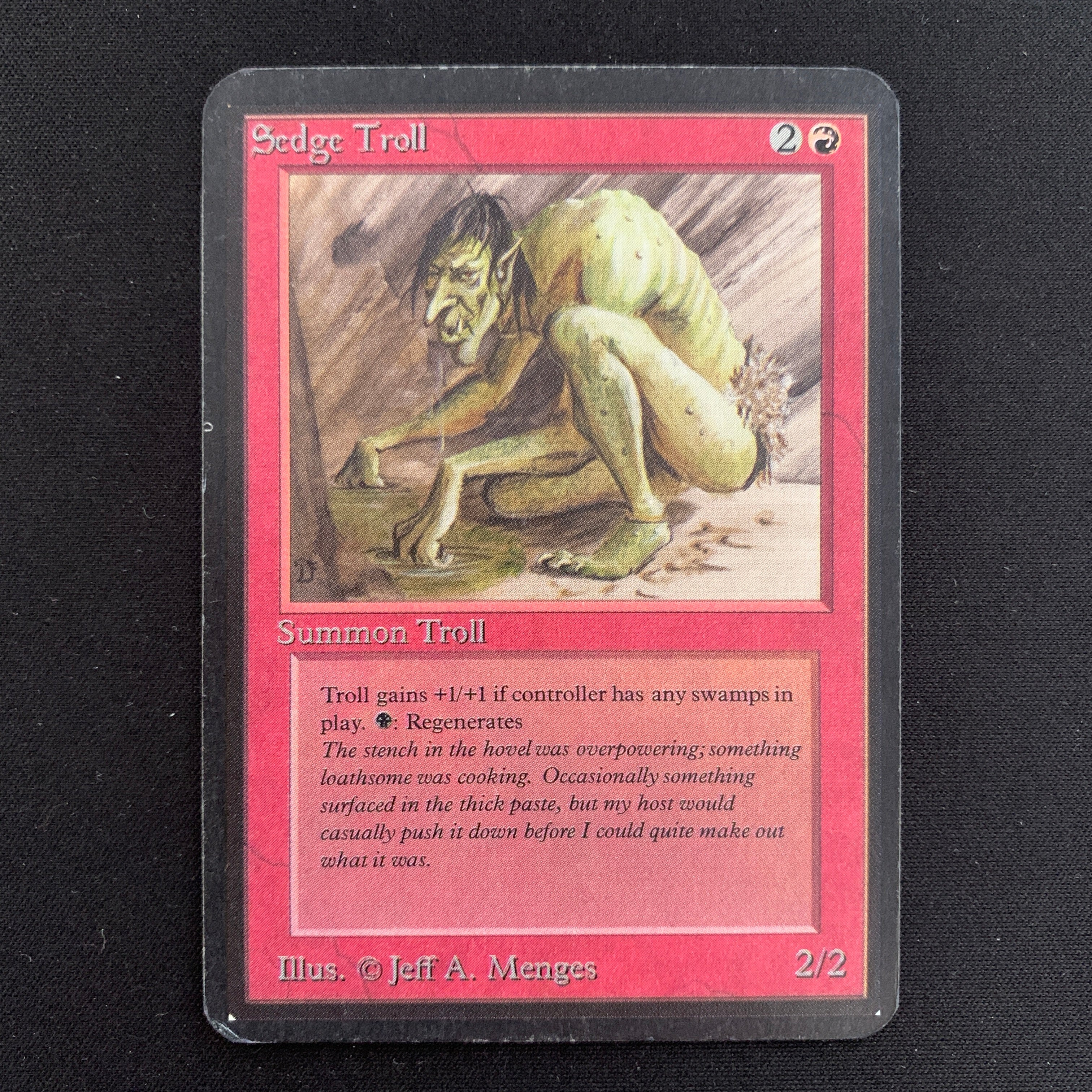 MTG Singles - Sedge Troll - Alpha - 
