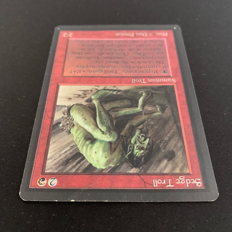 Magic the Gathering Sedge Troll - Beta 