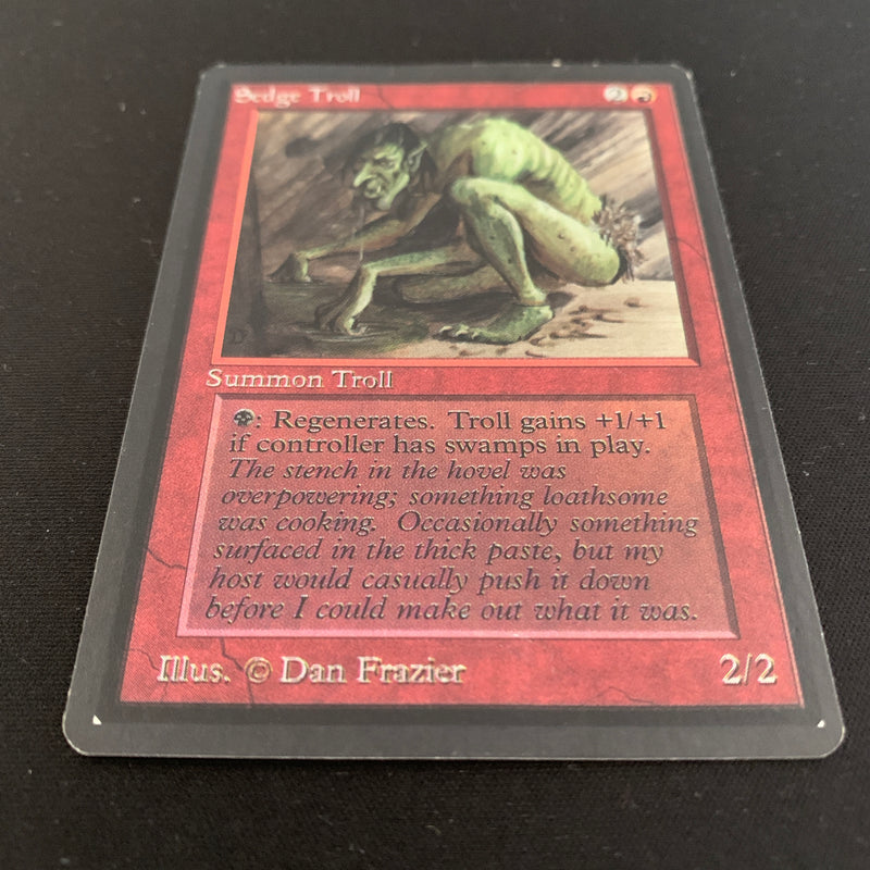 Magic the Gathering Sedge Troll - Beta 