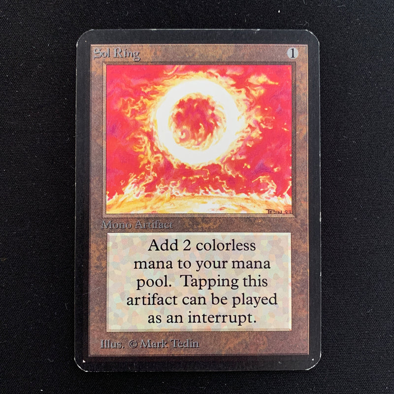 Sol Ring Alpha Magic: The Gathering