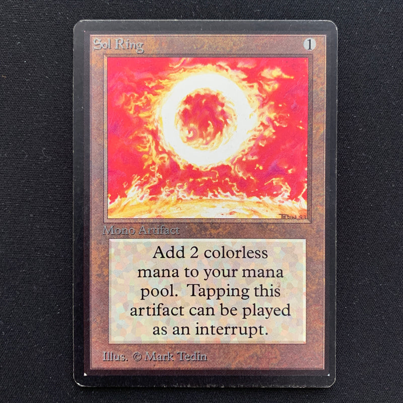 Magic the Gathering Sol Ring - Beta 